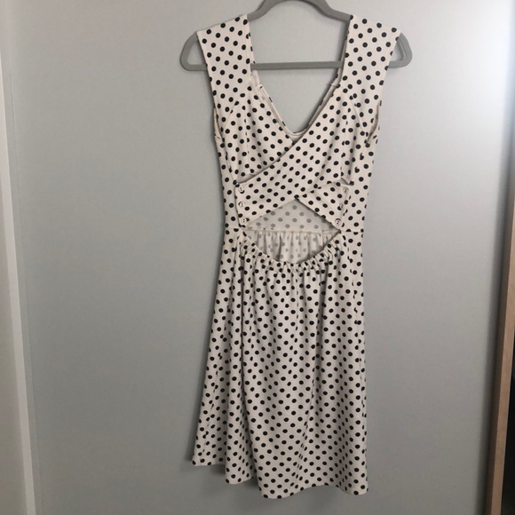 Anthropologie Polka Dot Dress - Picture 2 of 5